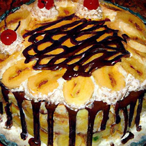 banana split cake