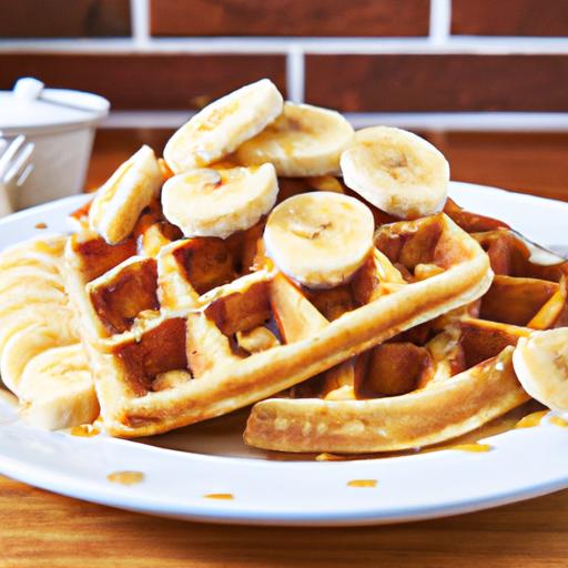 banana waffles