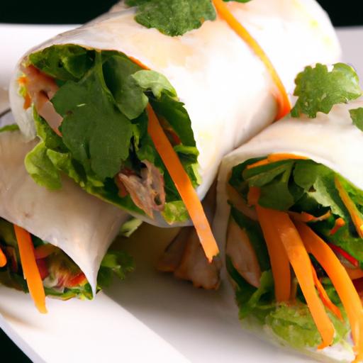 Banh Mi Inspired Pork Wraps