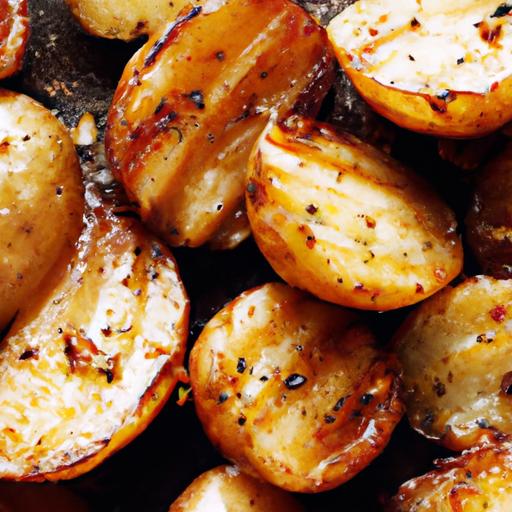 barbecue glazed country potatoes