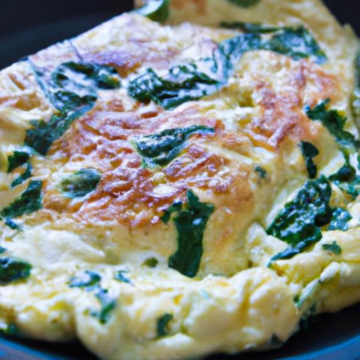 Basil and Mozzarella Omelette