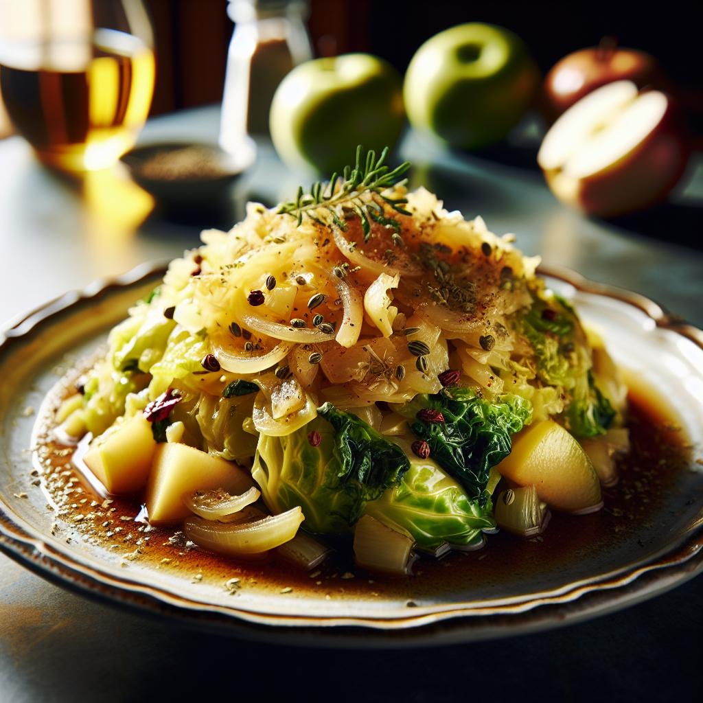 bavarian braised cabbage