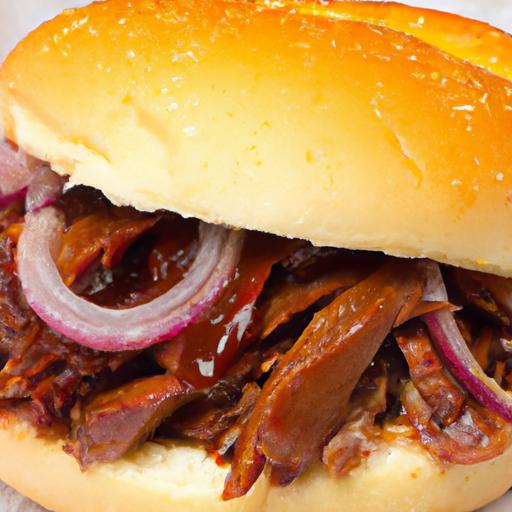 bbq brisket sandwich