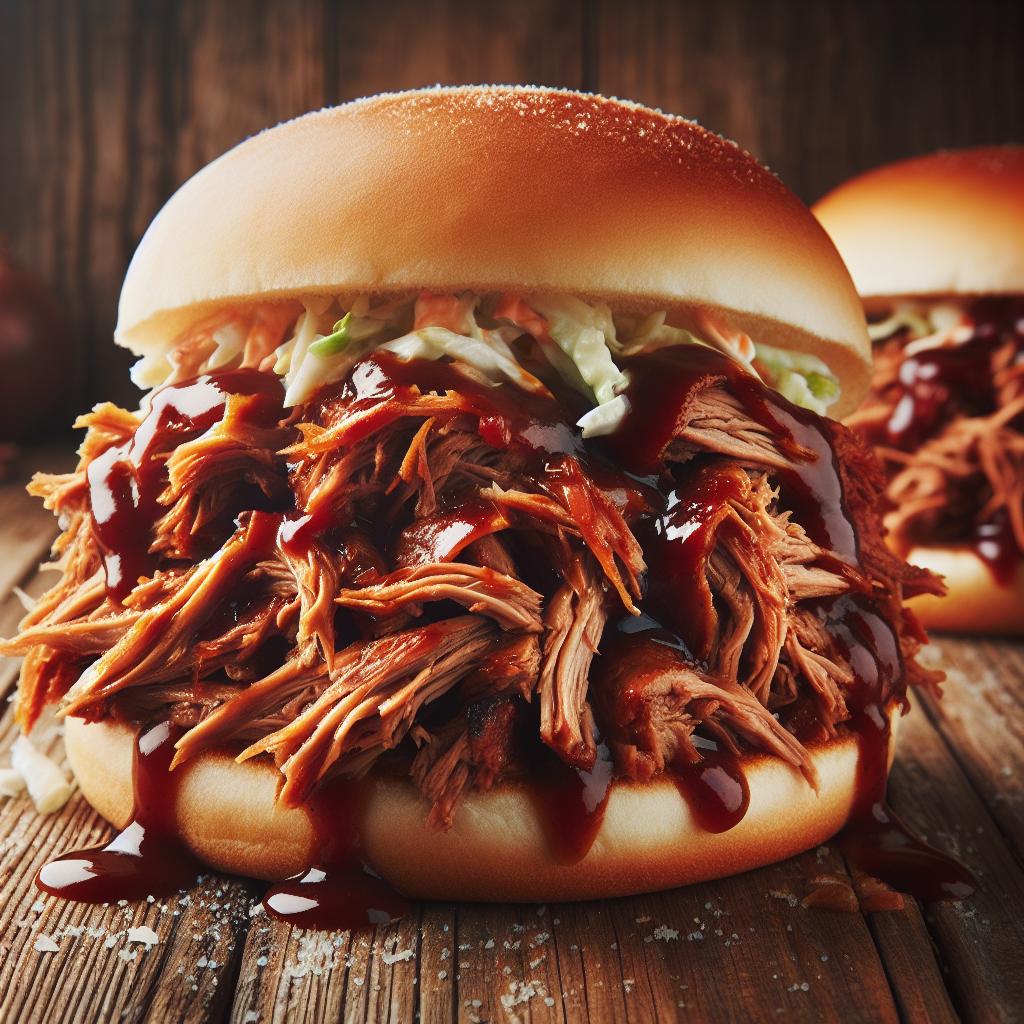 bbq pork sandwich