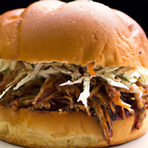 bbq pulled pork sandwich