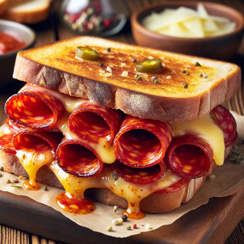 BBQ Salami Melt