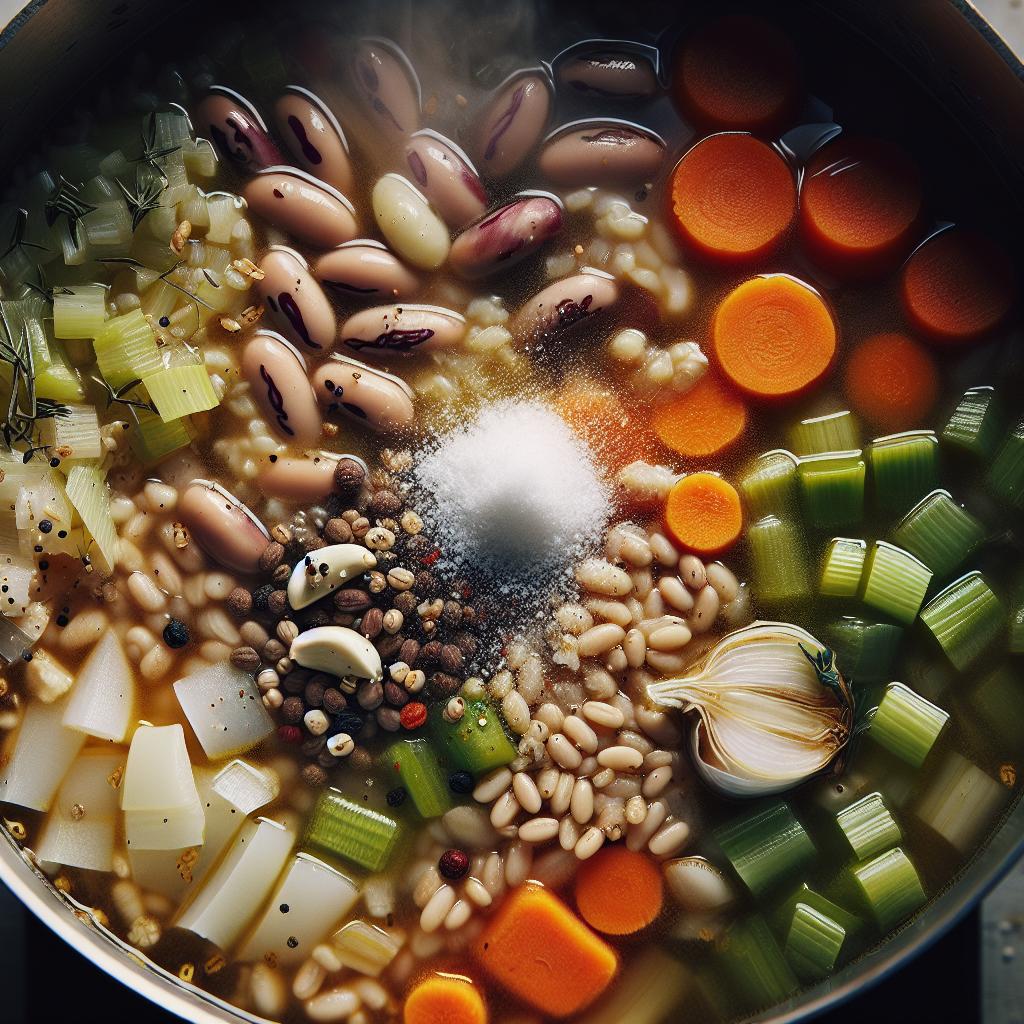 bean and barley stew