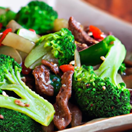 beef and broccoli stir fry