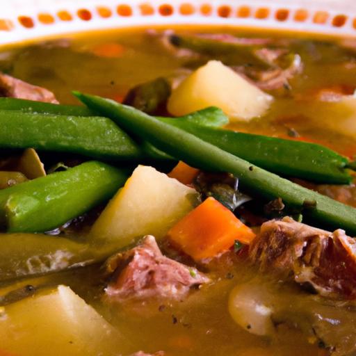 beef and vegetable soup