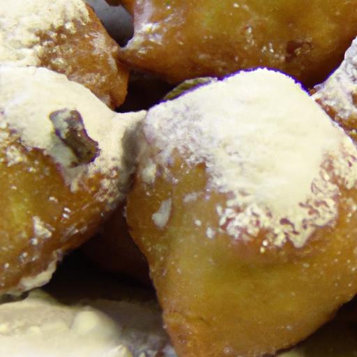 Beignets with Chocolate Sauce