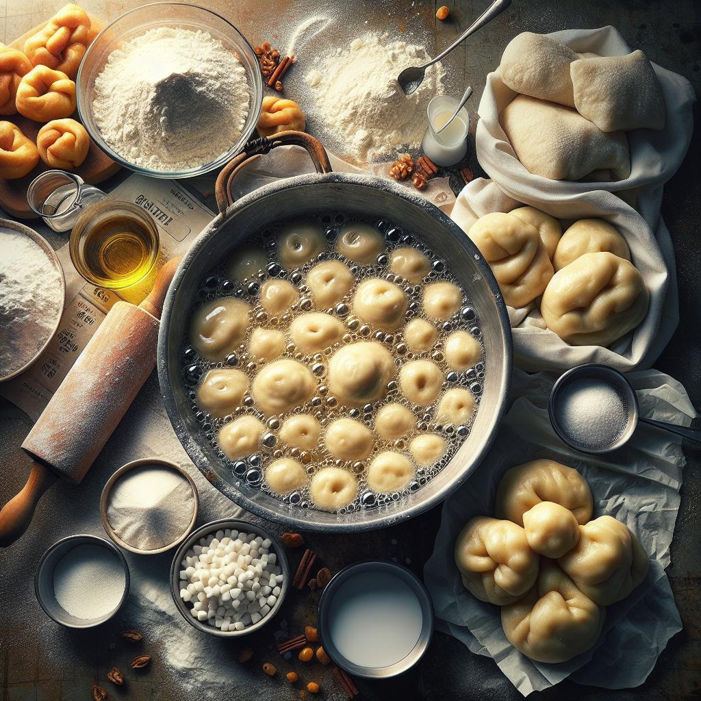 bhatura (fried leavened bread)