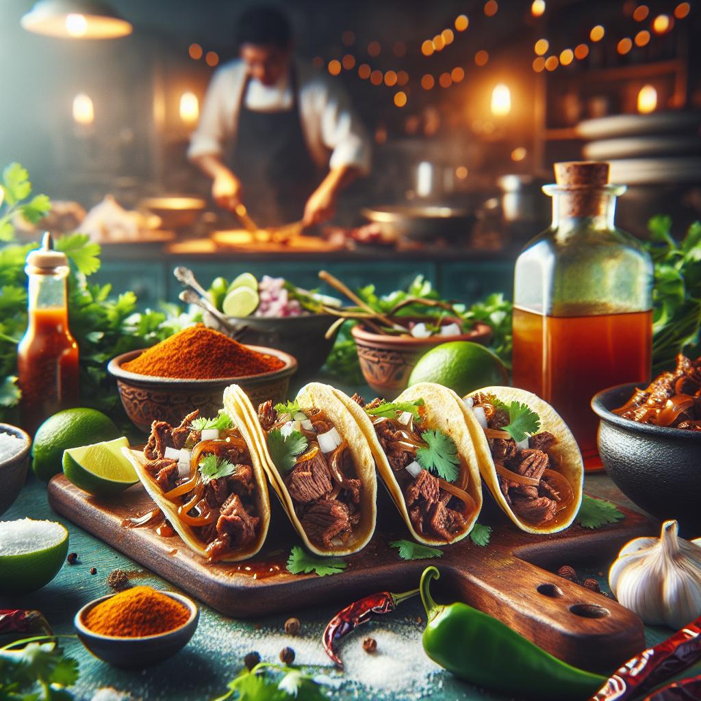 Birria Tacos with Consommé