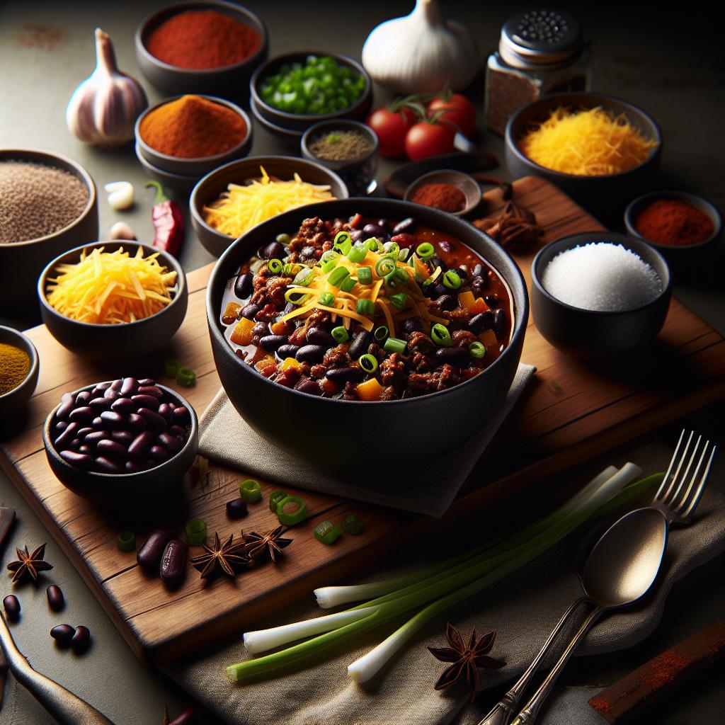 Black Bean and Beef Chili