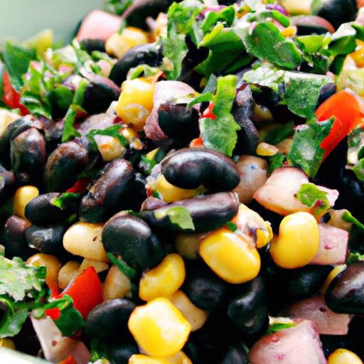 Black Bean and Corn Salad with Lime Dressing