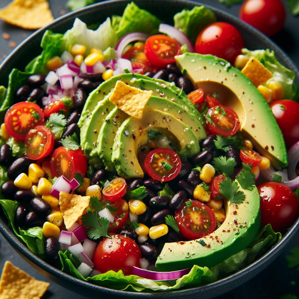 Black Bean Taco Salad