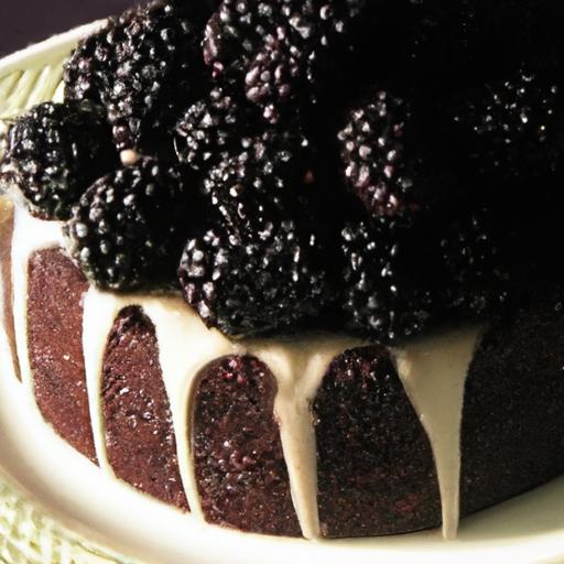 blackberry chocolate cake