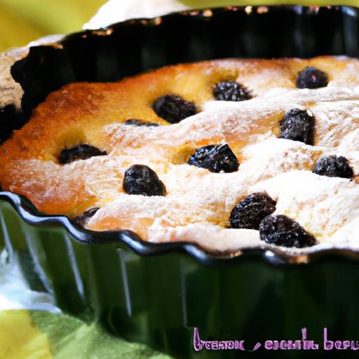 blackberry clafoutis