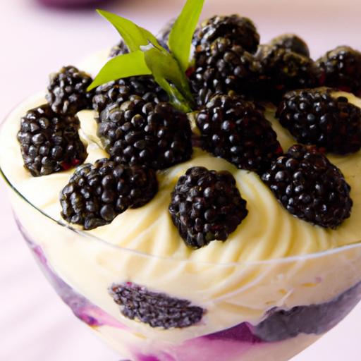 Blackberry Trifle