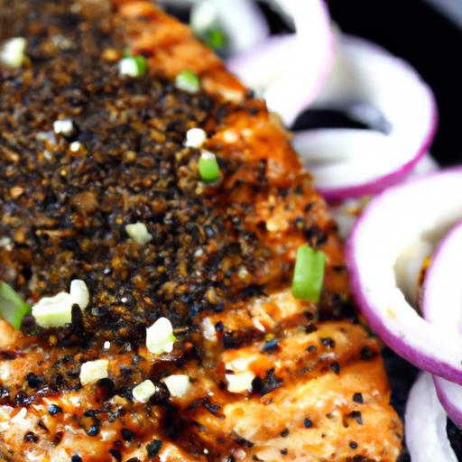 blackened salmon