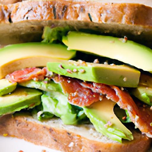 blt and avocado sandwich