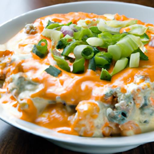 Blue Cheese and Buffalo Chicken Dip