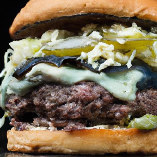 blue cheese burger