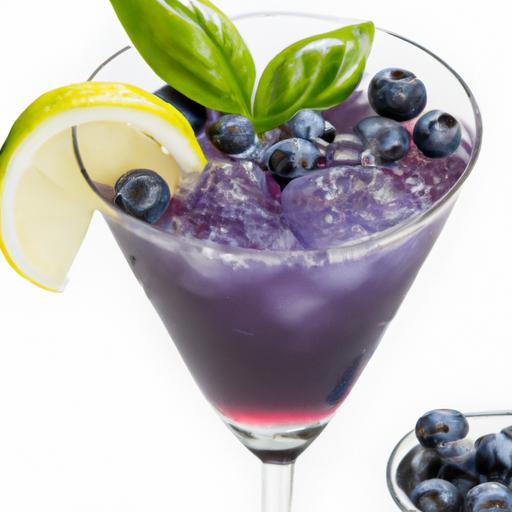 Blueberry Basil Sparkler