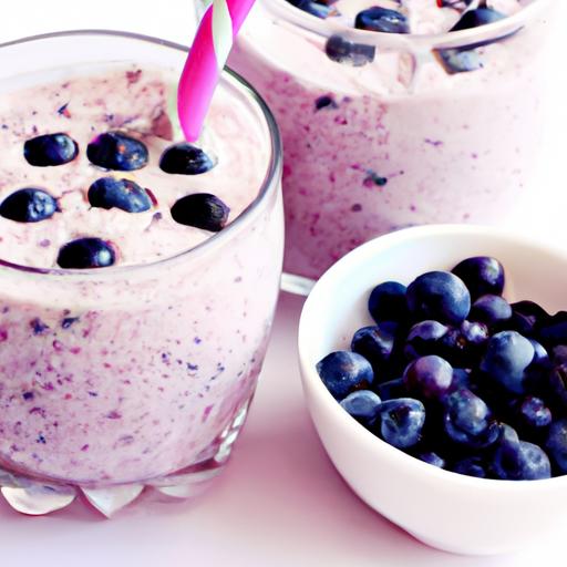 Blueberry Muffin Batter Protein Shake