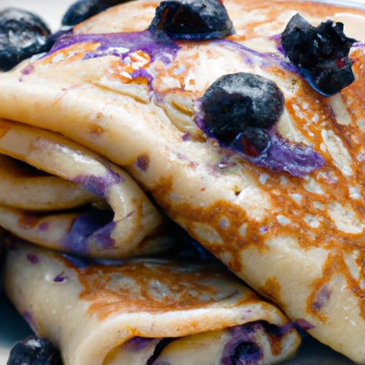 blueberry pancake burrito