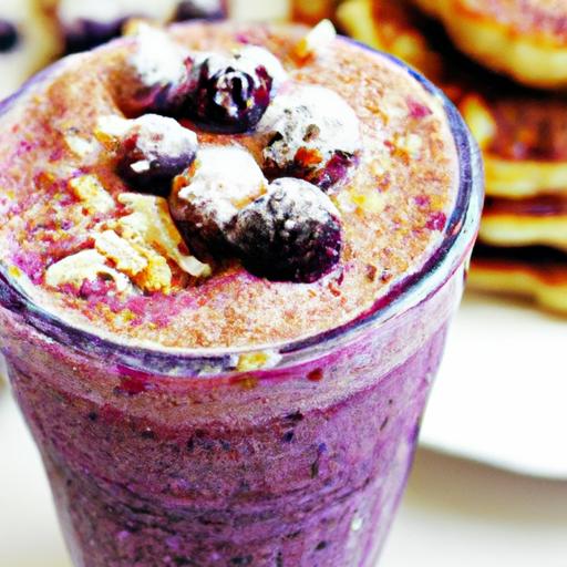 blueberry pancake protein shake