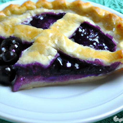 blueberry pie