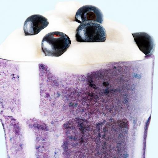 blueberry pie milkshake