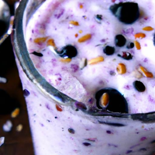 Blueberry Protein Shake