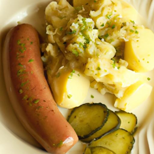 Bockwurst Mit Kartoffelsalat