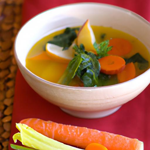 bok choy and carrot soup