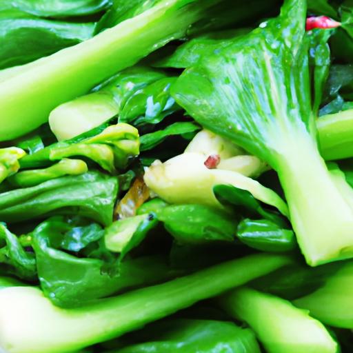 bok choy and chili garlic stir fry