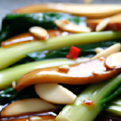 bok choy and ginger stir fry