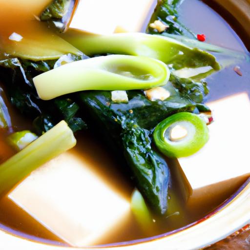 Bok Choy and Miso Soup