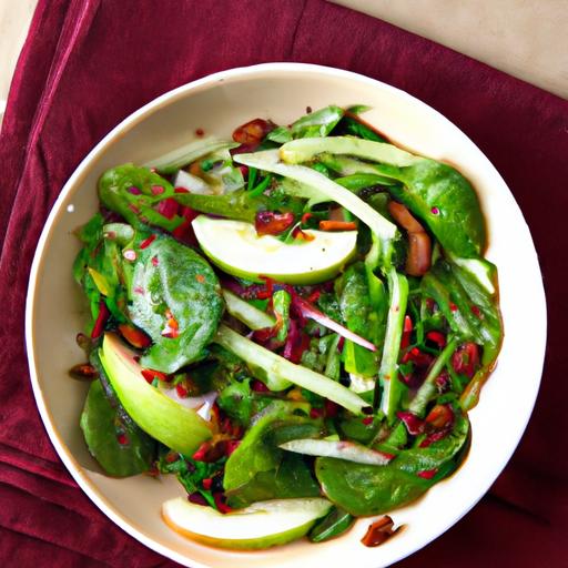 Bok Choy and Pear Salad