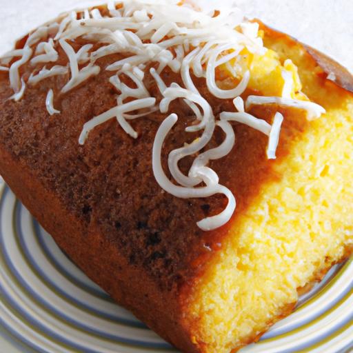 bolo de aipim com coco