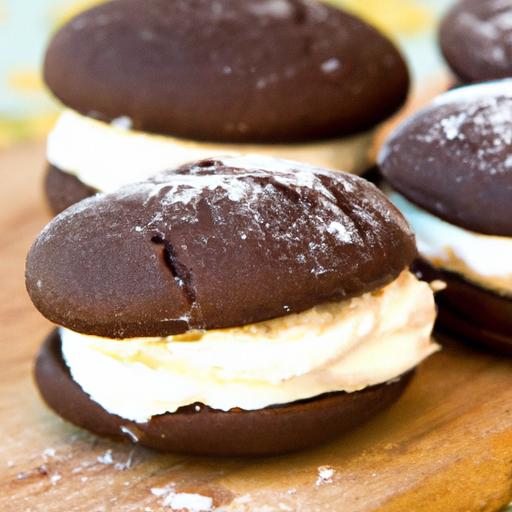 boston cream whoopie pies