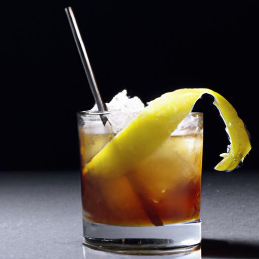 Bourbon and Maple Cocktail