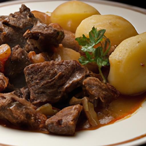 braised beef with potatoes brazilian style