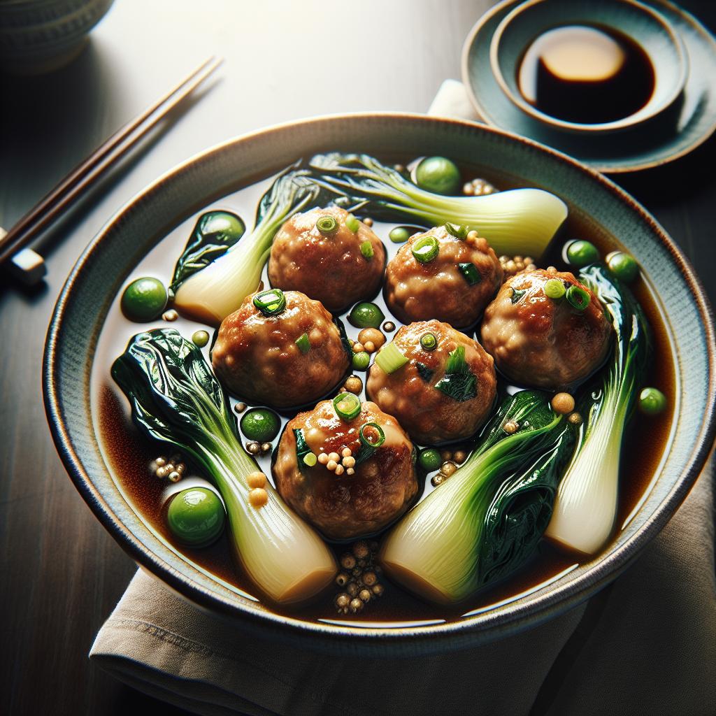 Braised Pork Balls in Gravy