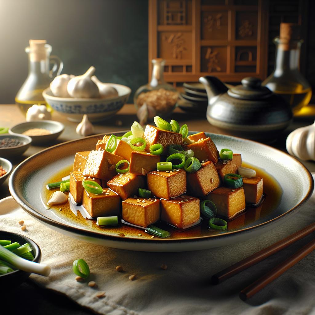 braised tofu