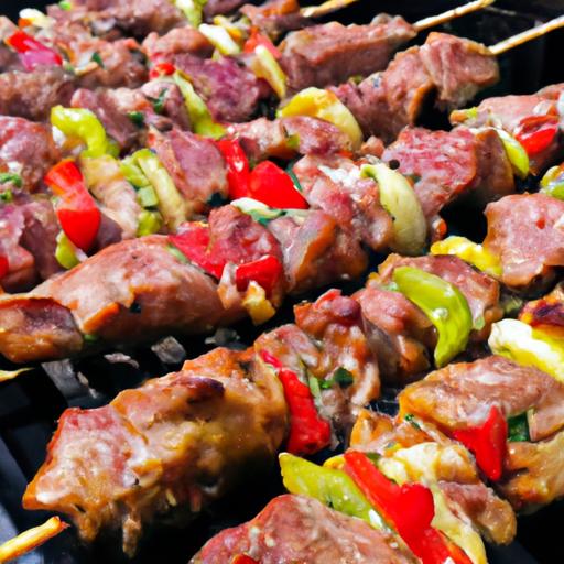 brazilian style grilled meat skewers