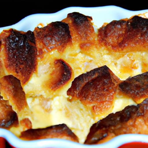 bread and butter pudding