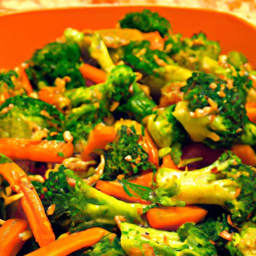 broccoli and carrot stir fry