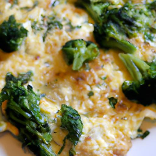 Broccoli and Cheddar Omelette