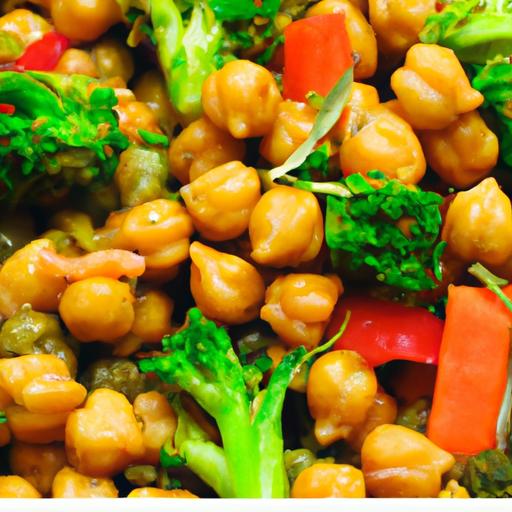 broccoli and chickpea curry